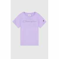 Champion Roc Cml Ts Jn99 Purple Детски тениски и фланелки