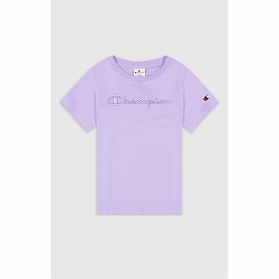 Champion Roc Cml Ts Jn99 Purple Детски тениски и фланелки