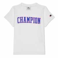 Champion Roc Pus Ts Jn99 Бяло Детски тениски и фланелки