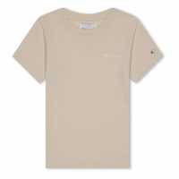 Champion Ecftr Ts Jn99 Beige Детски тениски и фланелки