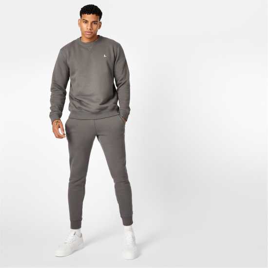 Jack Wills Haydor Logo Joggers Сланина Мъжко облекло за едри хора