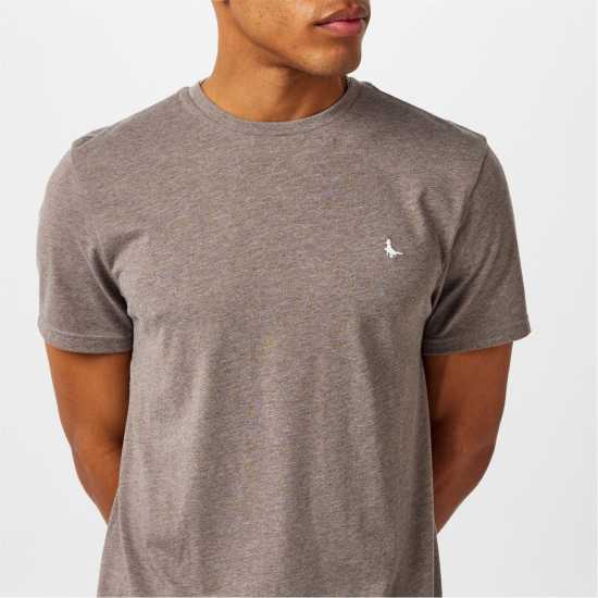 Jack Wills Sandleford T-Shirt Кафяв марл 