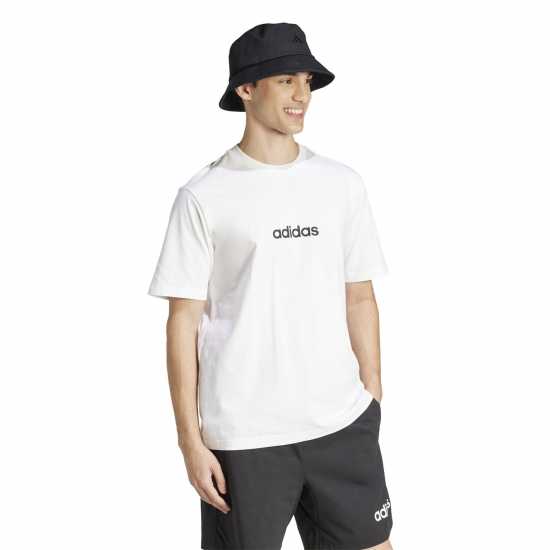 Adidas Мъжка Риза Essentials Single Jersey Logo T-Shirt Mens