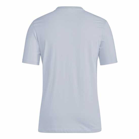 Adidas Мъжка Риза Essentials Single Jersey Linear Embroidered Logo T-Shirt Mens Чудесно синьо SL Мъжко облекло за едри хора