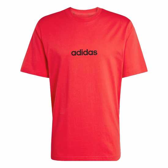 Adidas Мъжка Риза Essentials Single Jersey Logo T-Shirt Mens