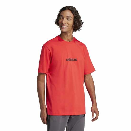 Adidas Мъжка Риза Essentials Single Jersey Logo T-Shirt Mens