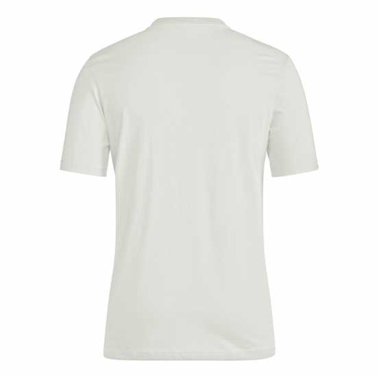 Adidas Мъжка Риза Essentials Single Jersey Linear Embroidered Logo T-Shirt Mens Линена зелена 