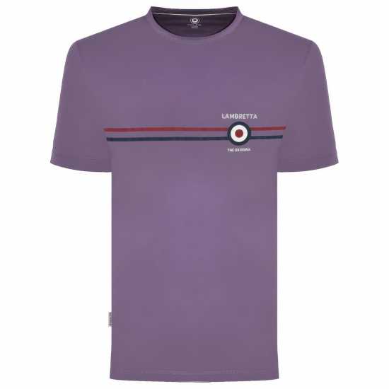 Lambretta Stripe Tee  Мъжко облекло за едри хора