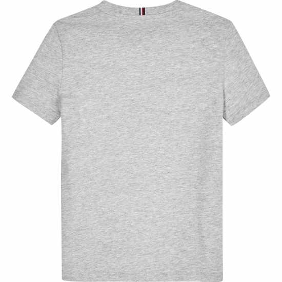 Tommy Hilfiger Детска Тениска Essential T Shirt Juniors Светло сиво 