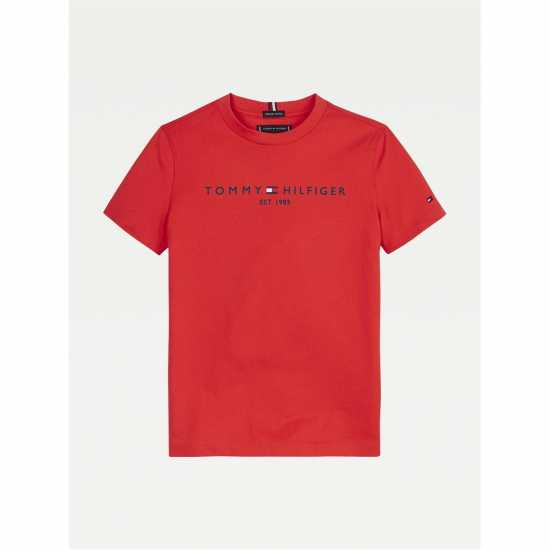 Tommy Hilfiger Детска Тениска Essential T Shirt Juniors Аличино XNL 