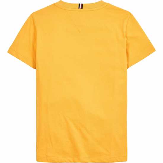 Tommy Hilfiger Детска Тениска Essential T Shirt Juniors Златна KEM 