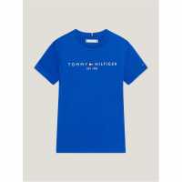 Tommy Hilfiger Детска Тениска Essential T Shirt Juniors Ултра синьо 