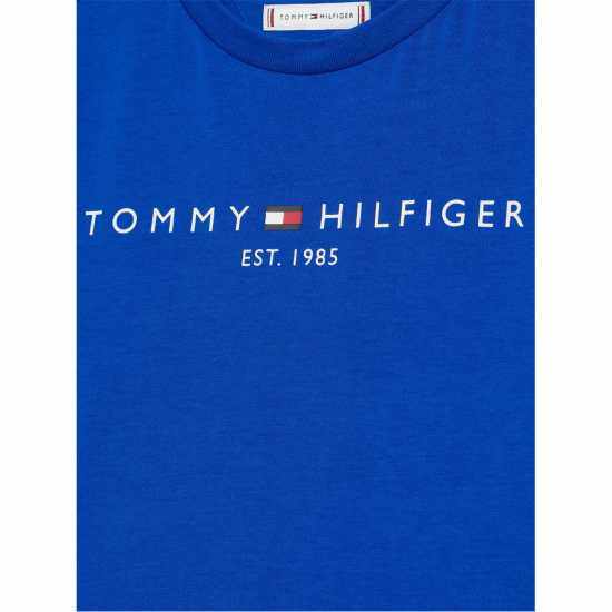 Tommy Hilfiger Детска Тениска Essential T Shirt Juniors Ултра синьо 