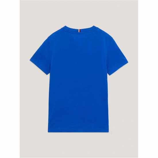 Tommy Hilfiger Детска Тениска Essential T Shirt Juniors Ултра синьо 