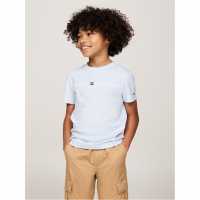 Tommy Hilfiger Детска Тениска Essential T Shirt Juniors Бризи Син C1O 