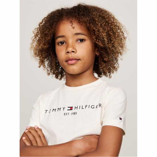 Tommy Hilfiger Детска Тениска Essential T Shirt Juniors Калико GR4 