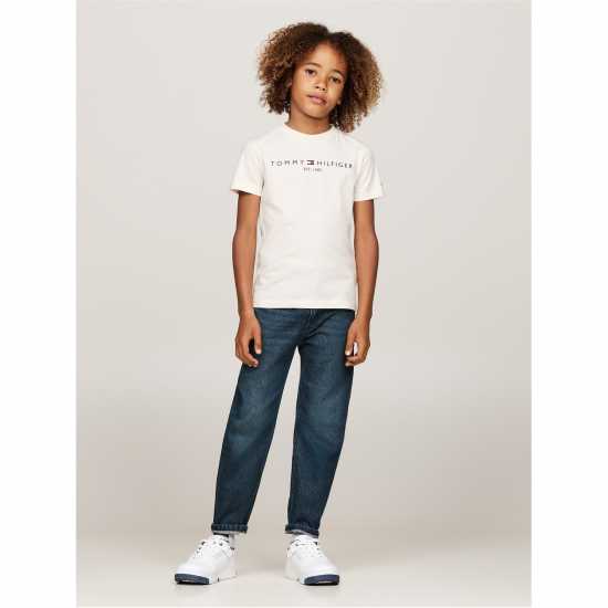 Tommy Hilfiger Детска Тениска Essential T Shirt Juniors Калико GR4 