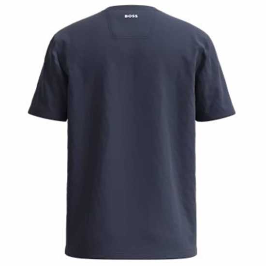 Hugo Boss Тениска Boss Long Sleeve T Shirt Тъмно син 402 Mens Big and Tall