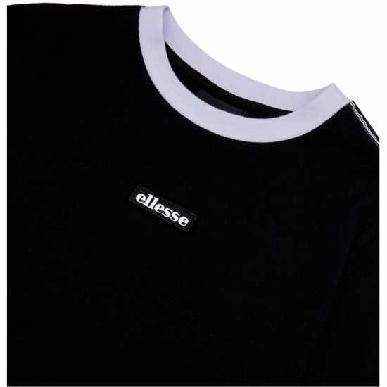 Ellesse Floriano Junior Tee Черно Детски тениски и фланелки