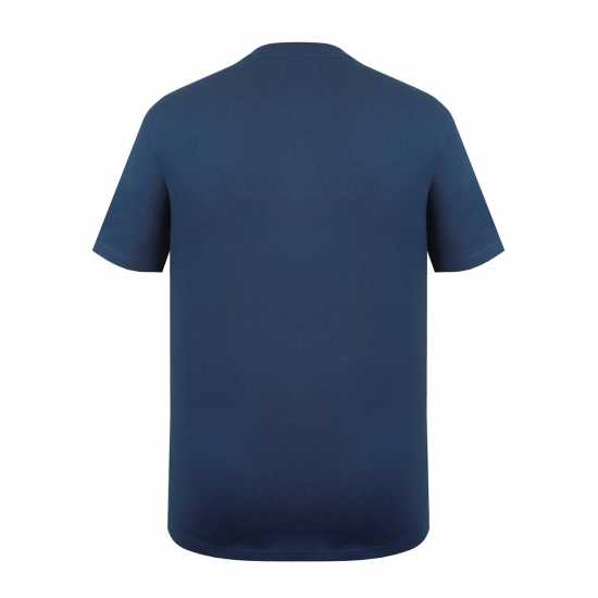 Lee Cooper Тениска Cooper Logo T Shirt Винтажно синьо Мъжки ризи