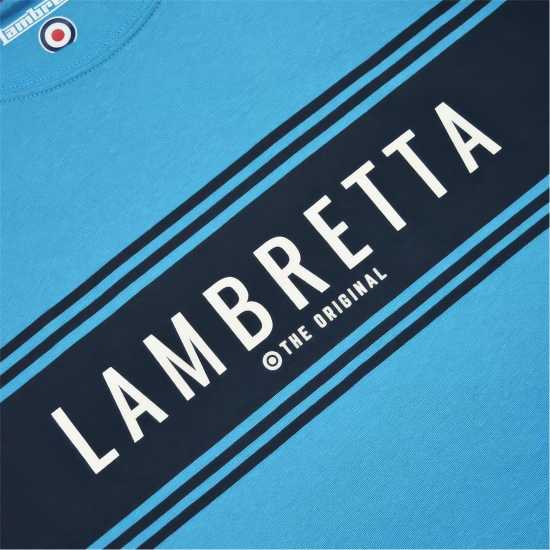 Lambretta Panel Tee  Мъжко облекло за едри хора