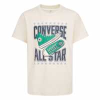 Converse Тениска Момчета Sneaker Tee Junior Boys  