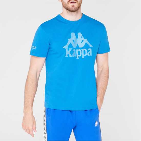 Kappa Мъжка Тениска Authentic Logo T Shirt Mens Blue Royal M13 Мъжки тениски и фланелки