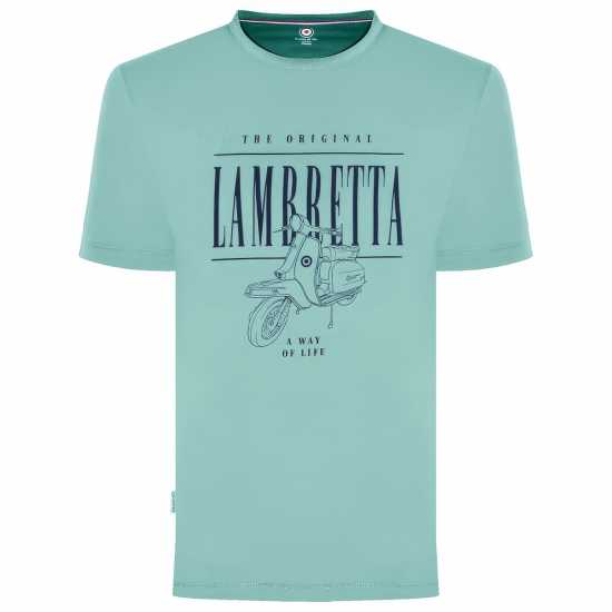 Lambretta Artwork Tee  Мъжко облекло за едри хора