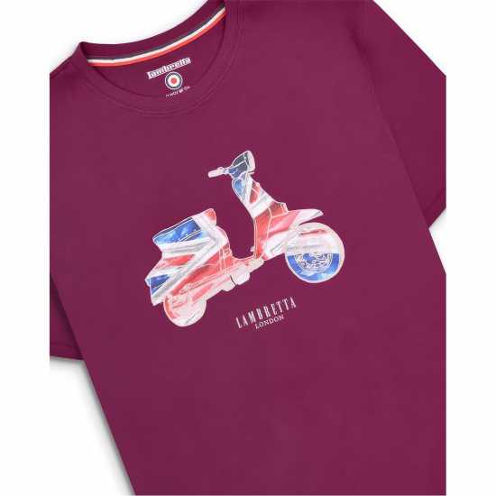 Lambretta Flag Tee  Мъжко облекло за едри хора