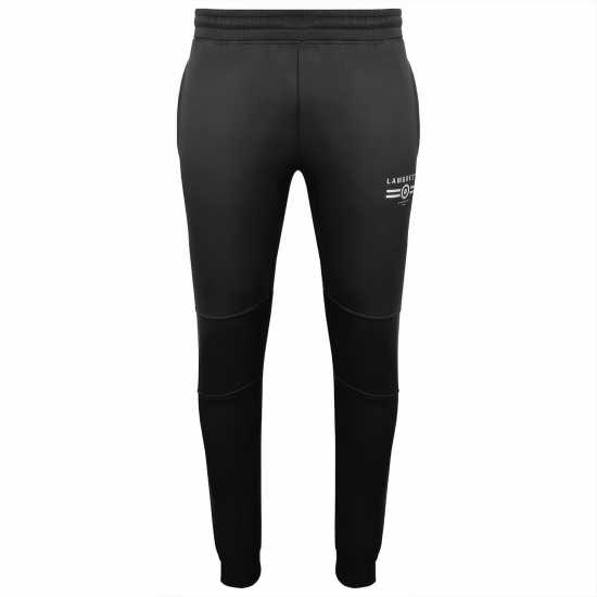 Lambretta Fit Jog Pant Черно Мъжки меки спортни долнища