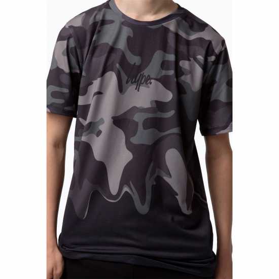 Hype Camo Drip Tee Jn99  Детски тениски и фланелки