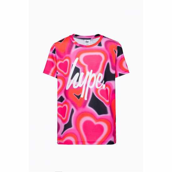 Hype Heart T-Shirt Jn99  Детски тениски и фланелки