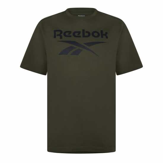 Reebok Big Stk Lgo T Sn99  Мъжко облекло за едри хора