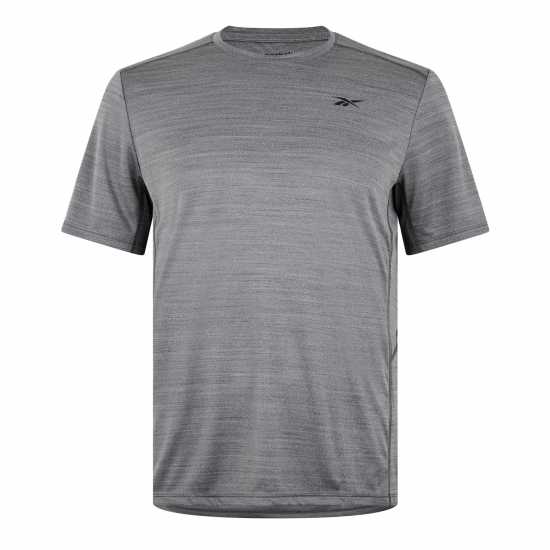 Reebok Мъжка Риза Motionfresh Athlete T-Shirt Mens Твърд сиво Дгх Мъжко облекло за едри хора