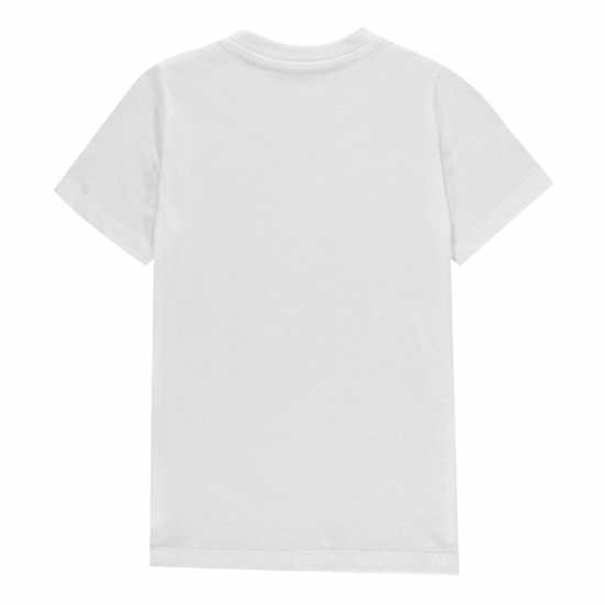 Nike Sportswear Big Kids' T-Shirt Бяло/Черно 