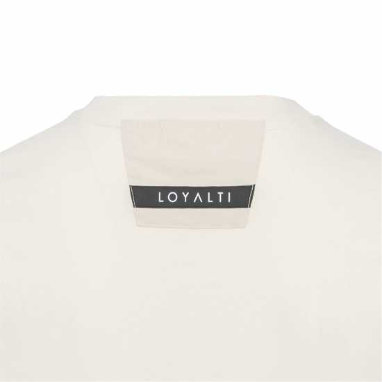 Loyalti Loyalti Leanord Tee Оф бяло 