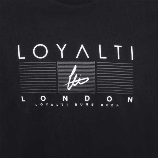 Loyalti Loyalti Leanord Tee Черно 