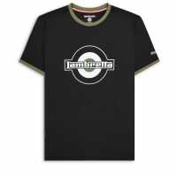 Lambretta Ringer Tee Черно/Кахи 