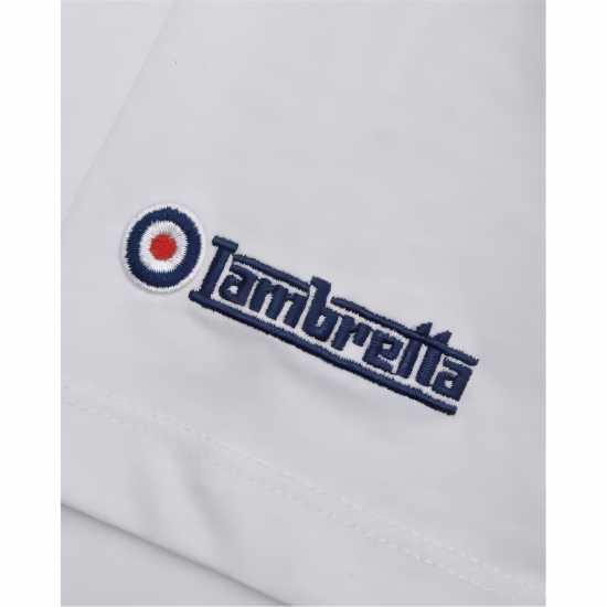 Lambretta Print Tee Сиво Мъжко облекло за едри хора