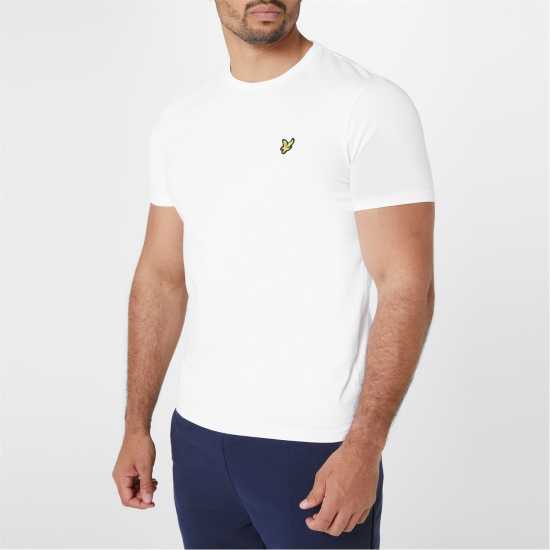 Lyle And Scott Тениска Logo T Shirt Бял 626 Tshirts under 20