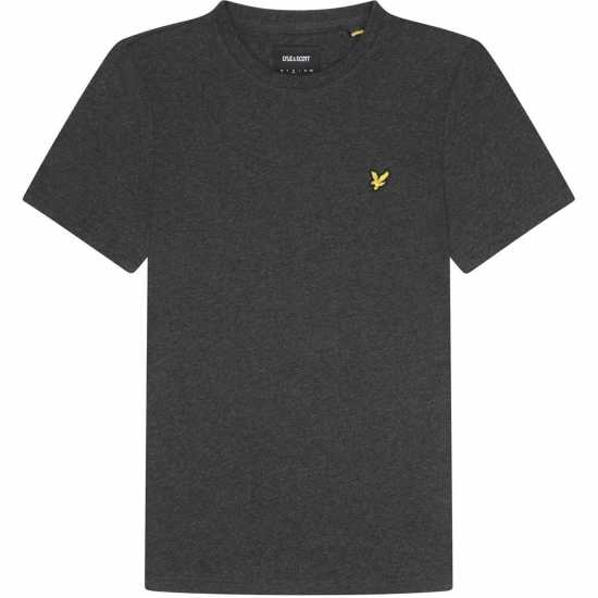 Lyle And Scott Тениска Logo T Shirt Угълено черно ML 398 