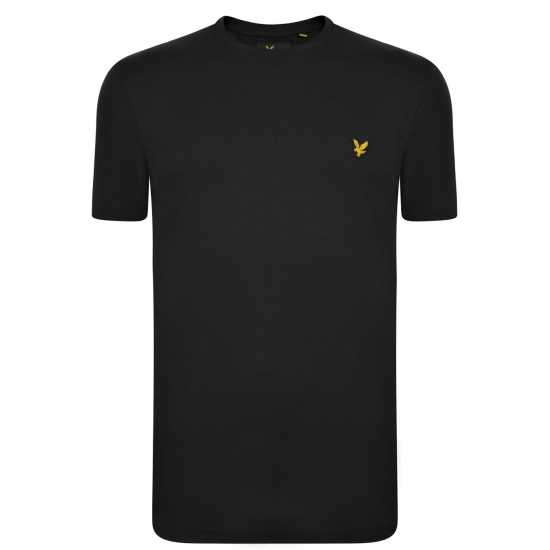 Lyle And Scott Тениска Logo T Shirt Черно небесно Z865 Tshirts under 20