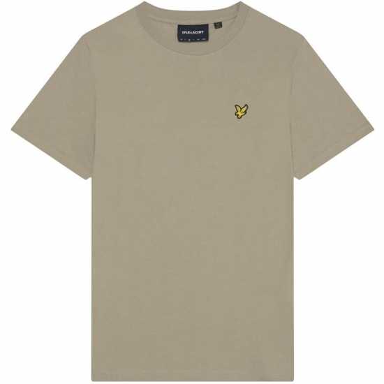 Lyle And Scott Тениска Logo T Shirt Сейдж Униф X309 