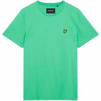 Lyle And Scott Тениска Logo T Shirt Зелено W585 