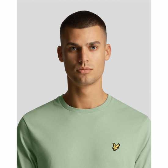 Lyle And Scott Тениска Logo T Shirt Глен Грийн W998 Tshirts under 20