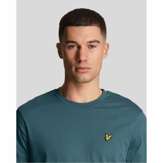 Lyle And Scott Тениска Logo T Shirt Мал Грийн W746 Tshirts under 20