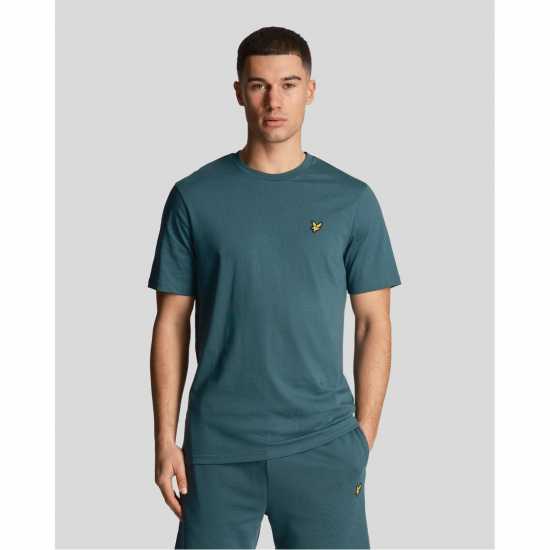 Lyle And Scott Тениска Logo T Shirt Мал Грийн W746 Tshirts under 20