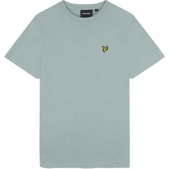 Lyle And Scott Тениска Logo T Shirt Сиво син A19 Tshirts under 20