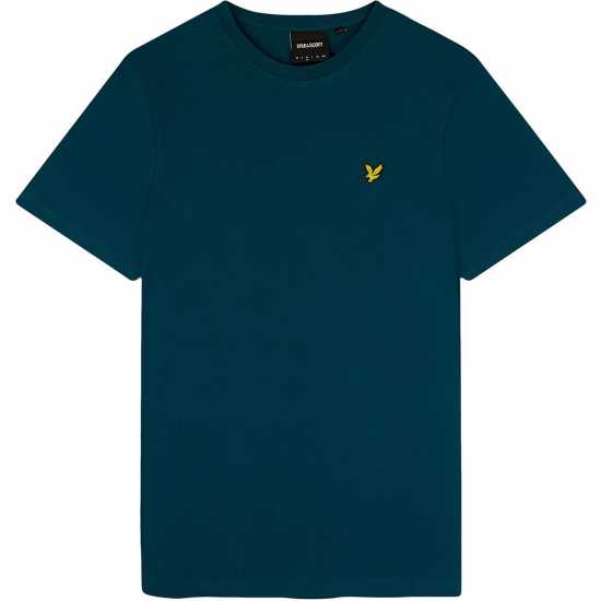 Lyle And Scott Тениска Logo T Shirt Апрес Нави W992 