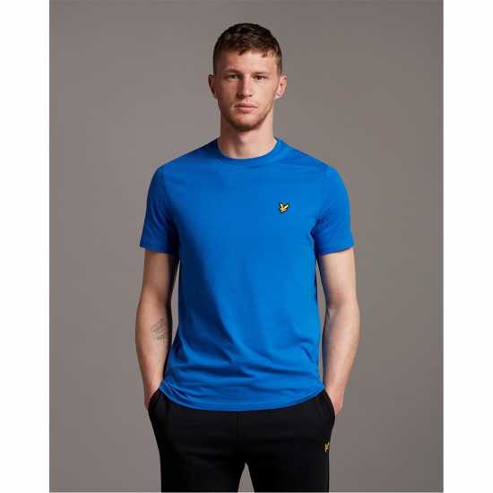 Lyle And Scott Тениска Logo T Shirt Яркосиньо W489 Tshirts under 20